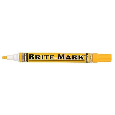 BRITE-MARK PAINT PEN MEDIUM TIP YELLOW